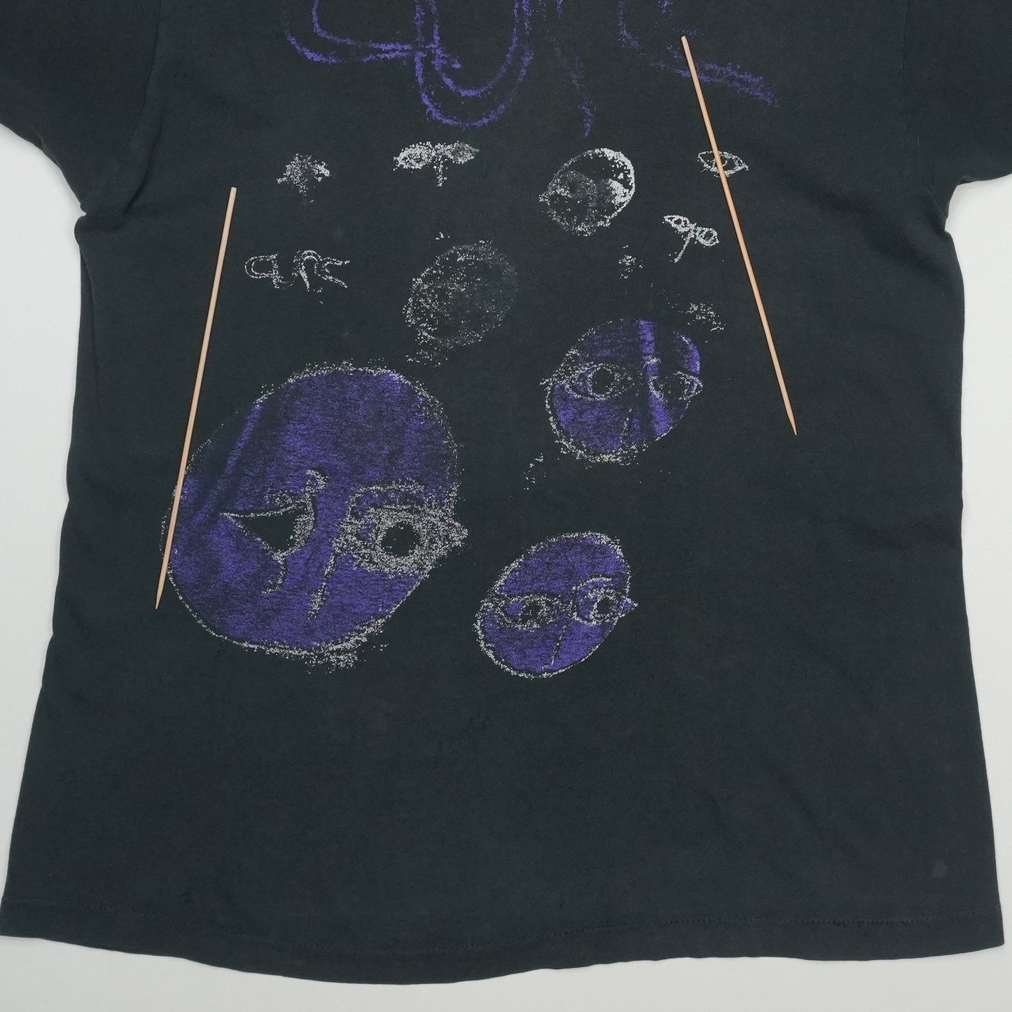 1992 The Cure Wish Tour Shirt Detail 2