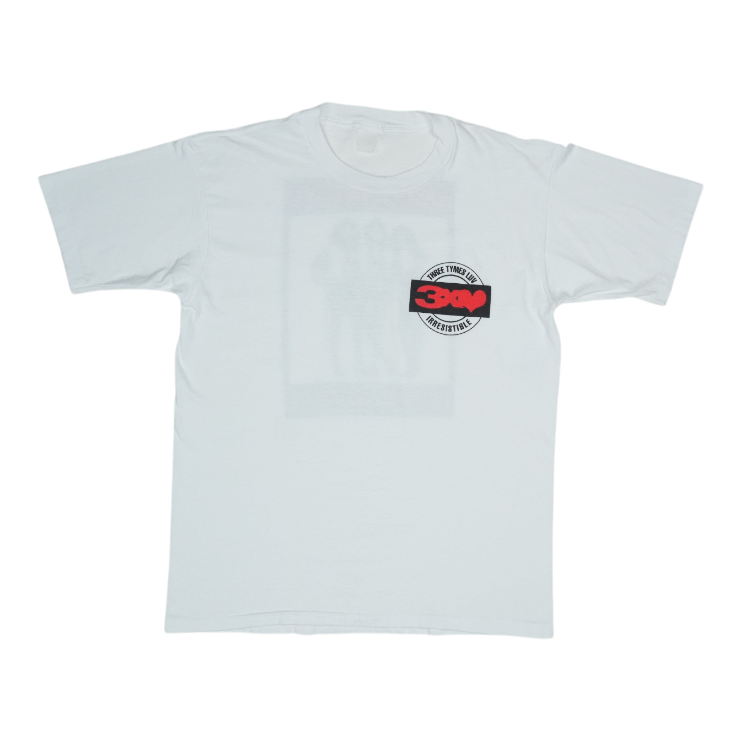 1992 Three Tymes Luv Irresistiable Shirt | Authentic Vintage Tee 
