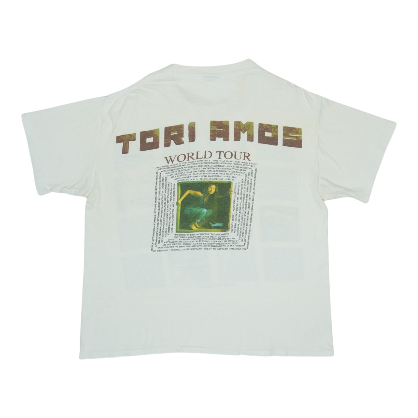 1992 Tori Amos World Tour Shirt