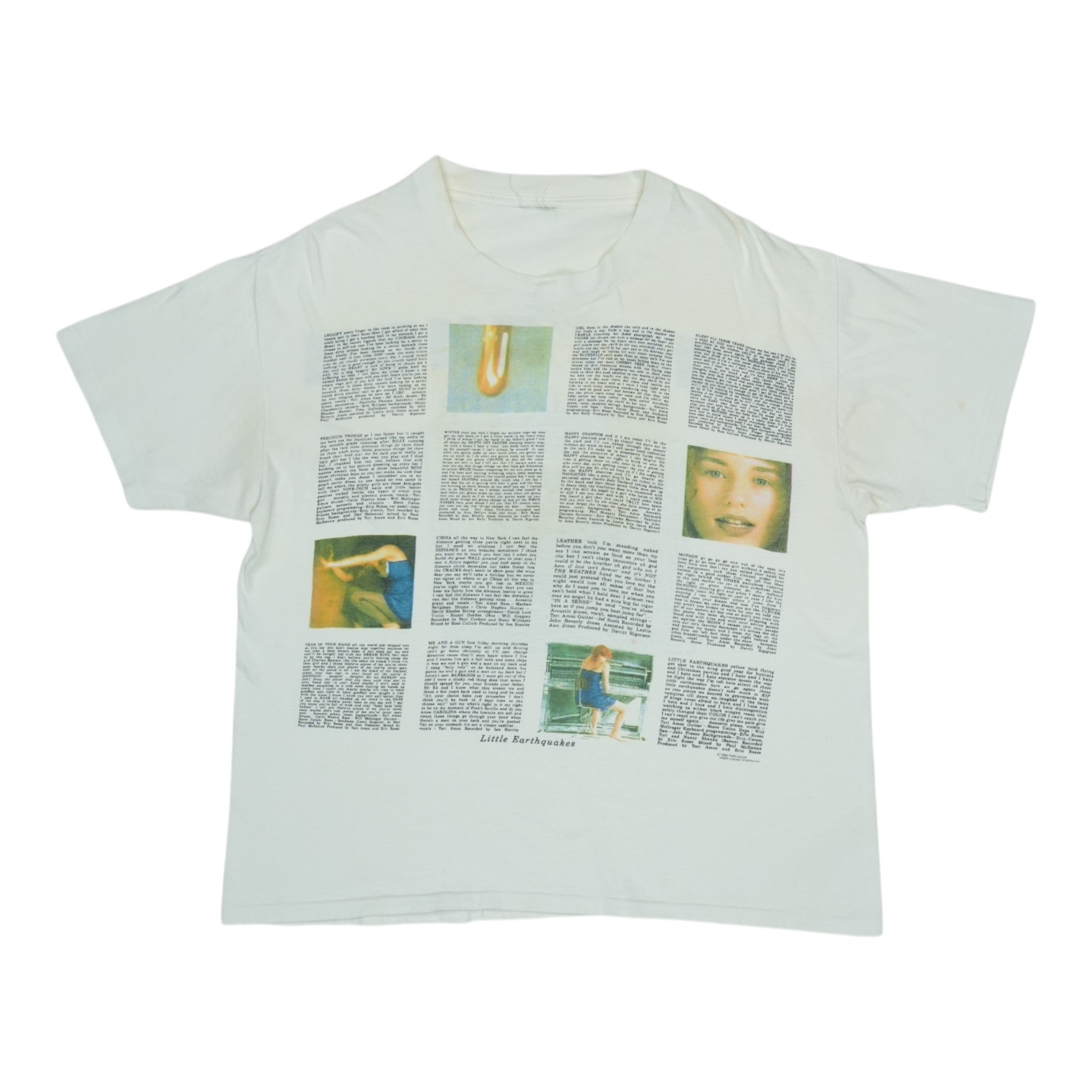 1992 Tori Amos World Tour Shirt | Authentic Vintage Tee – WyCo Vintage