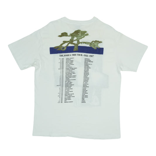 1987 U2 Joshua Tree Tour Shirt Back