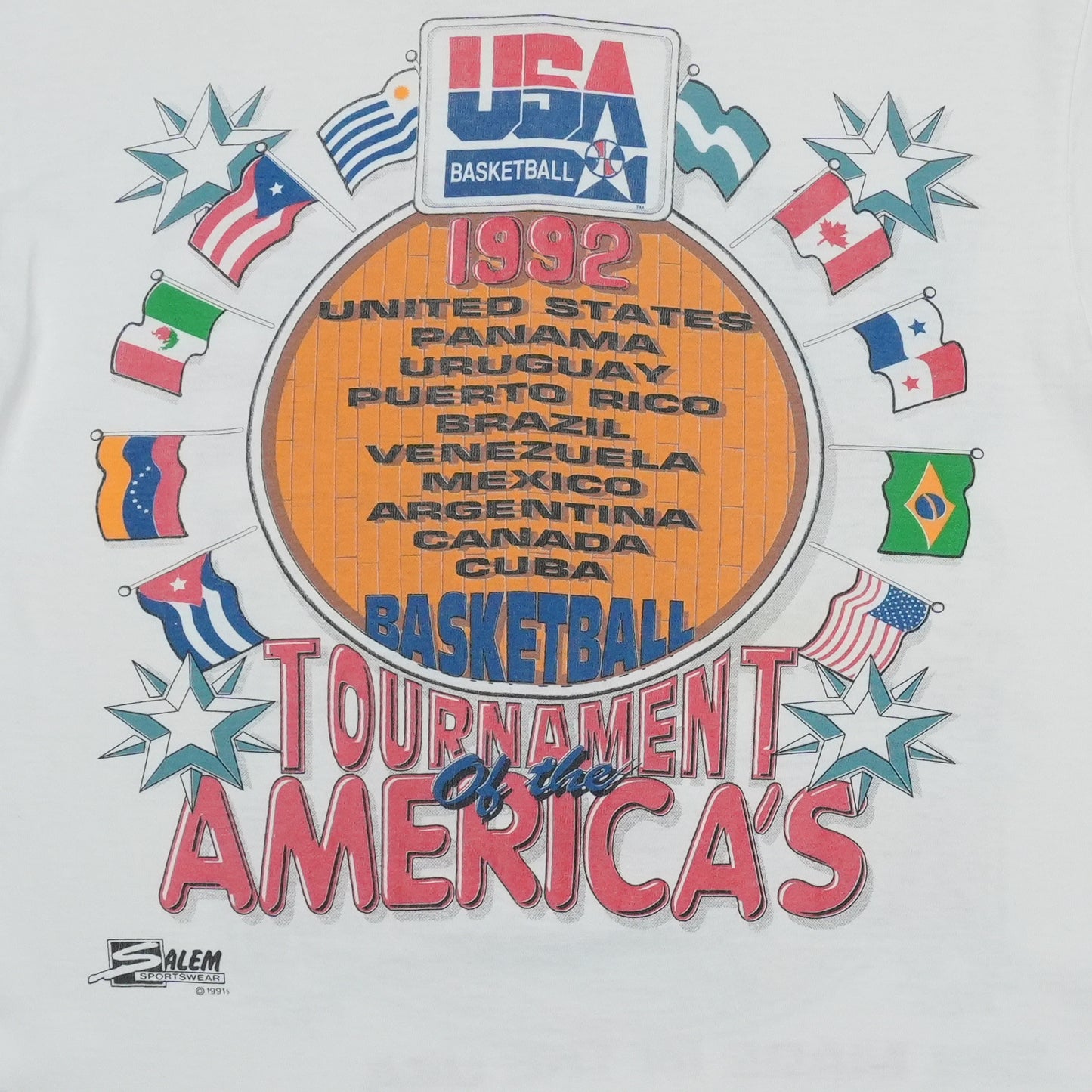 1992 USA Dream Team Americas Team Shirt