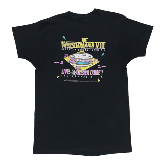 1992 Wrestlemania VIII WWF Shirt Back