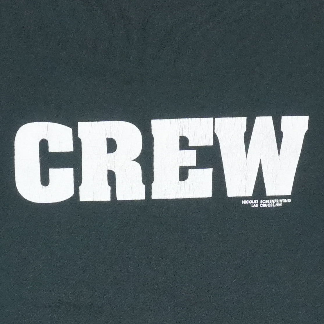 1992 Guns N' Roses Metallica Faith No More Las Cruces Crew Shirt