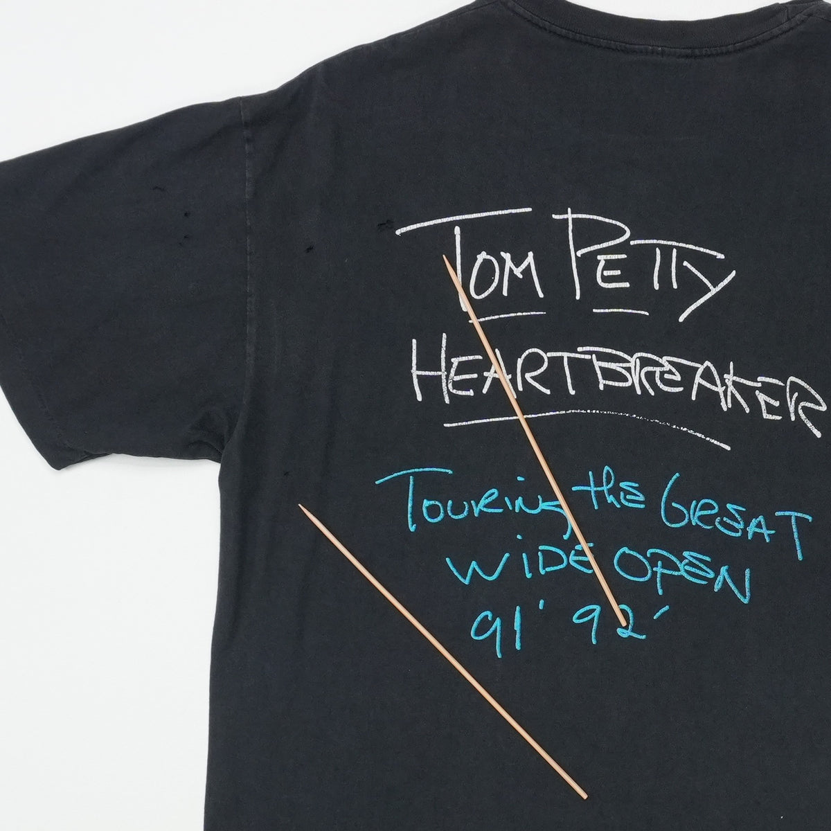 1992 Tom Petty The Heartbreakers Great Wide Open Tour Crew Shirt