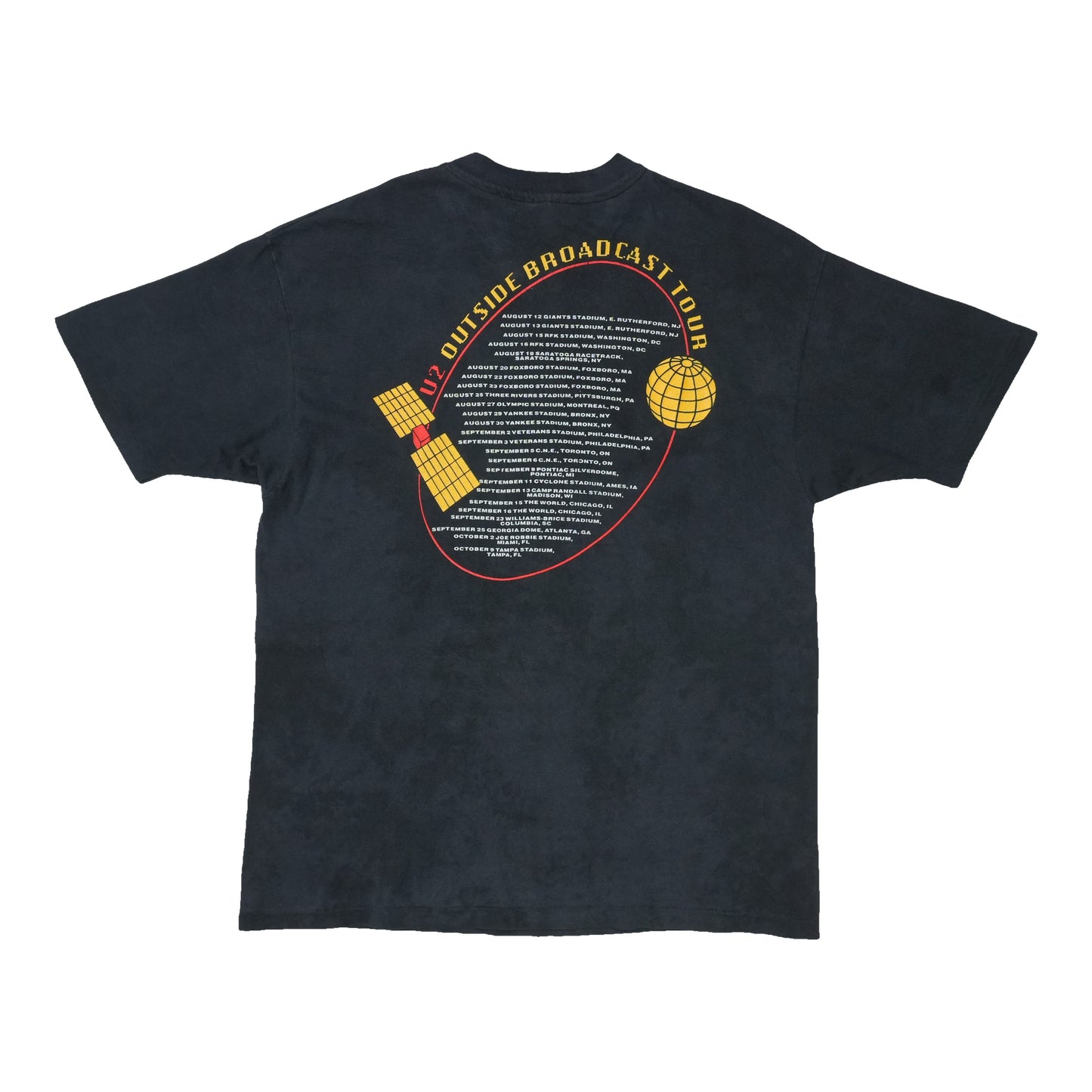 1992 U2 Zoo TV Outside Broadcast Tour Shirt