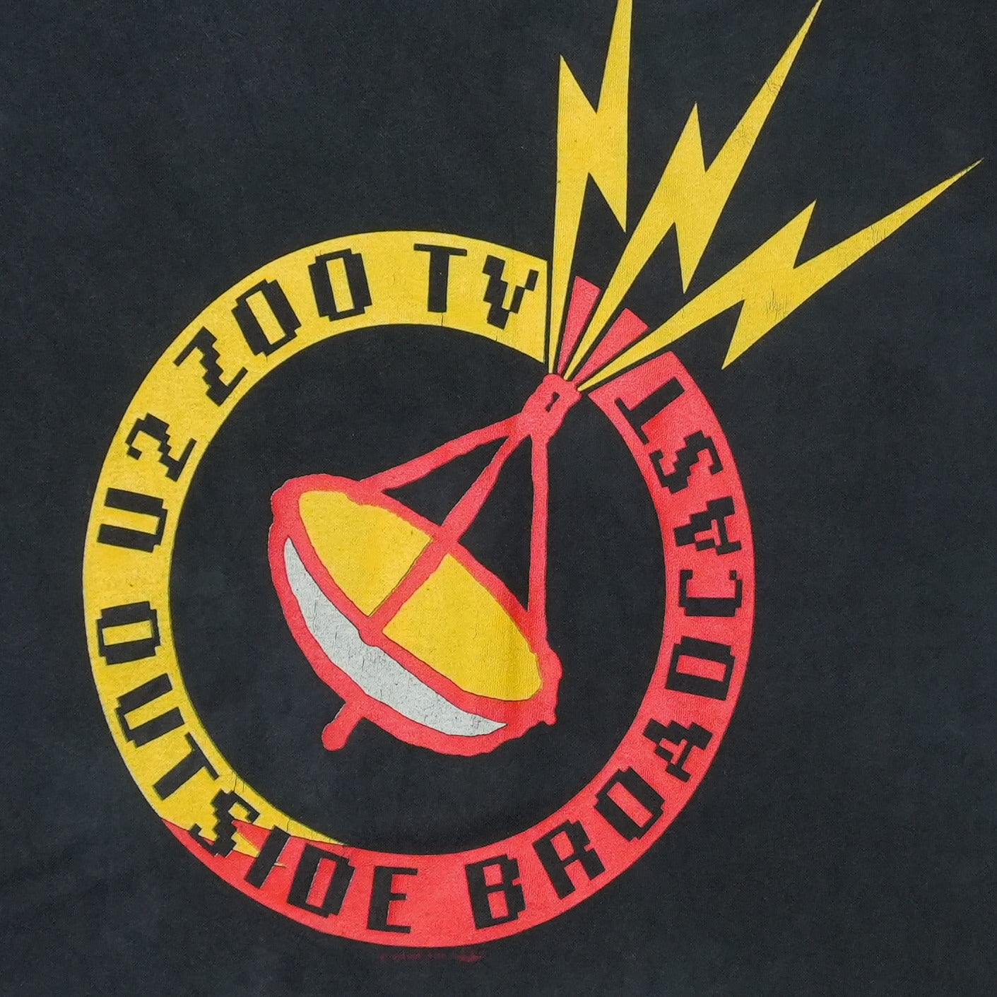 1992 U2 Zoo TV Outside Broadcast Tour Shirt