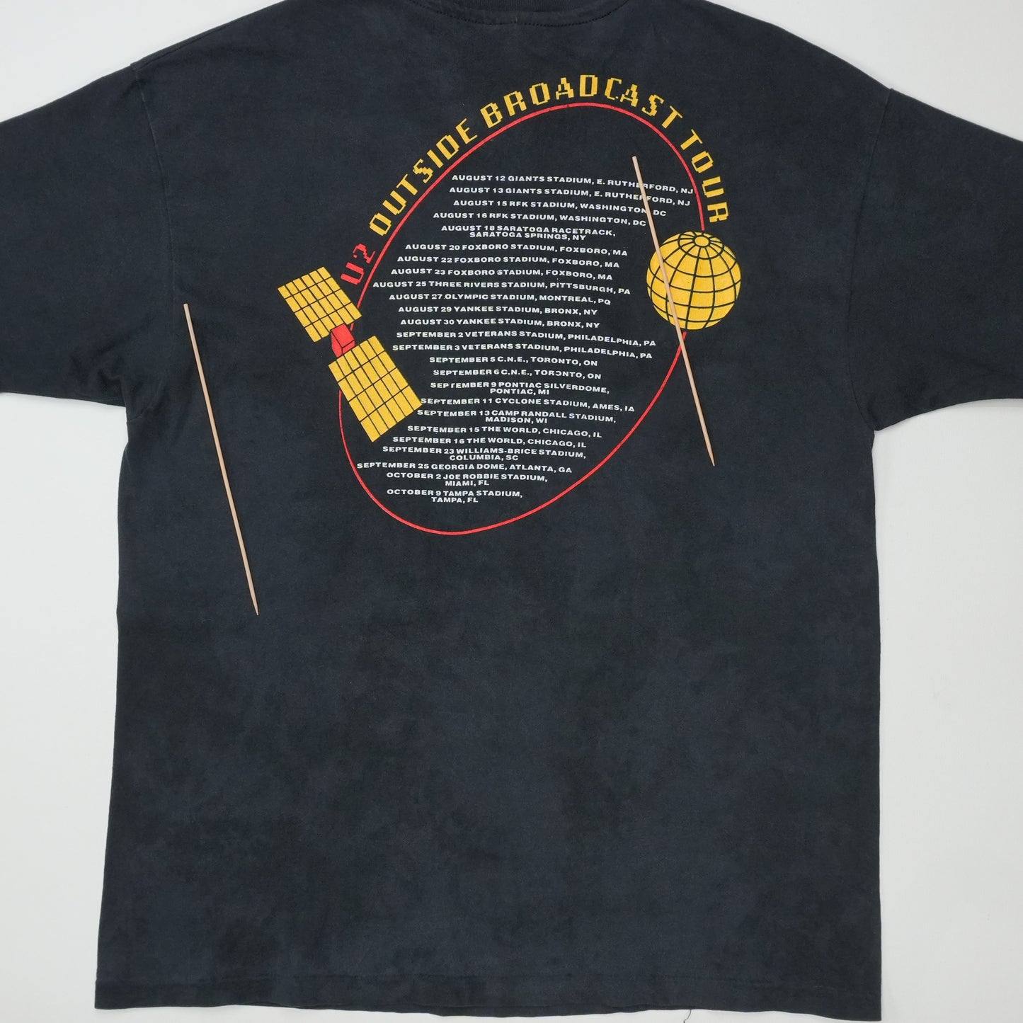 1992 U2 Zoo TV Outside Broadcast Tour Shirt