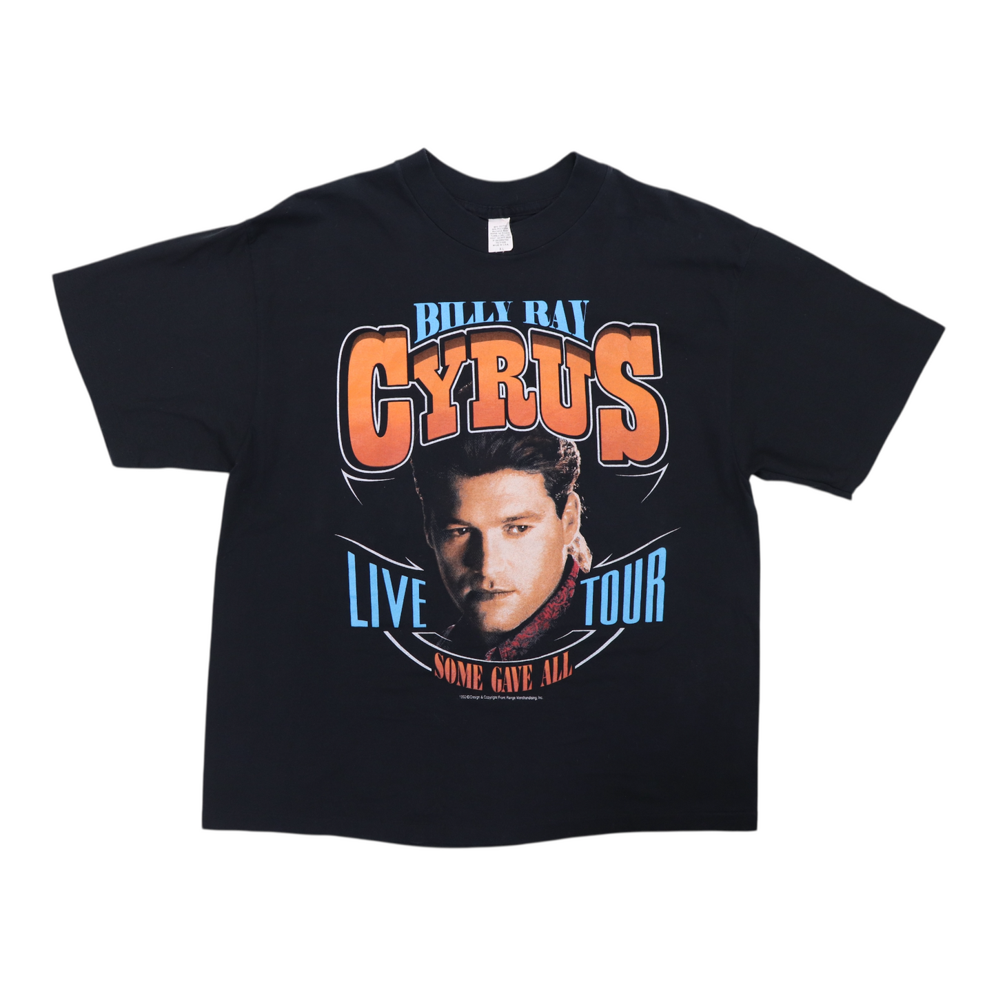 1992 Billy Ray Cyrus Some Gave All NYE Concert Shirt