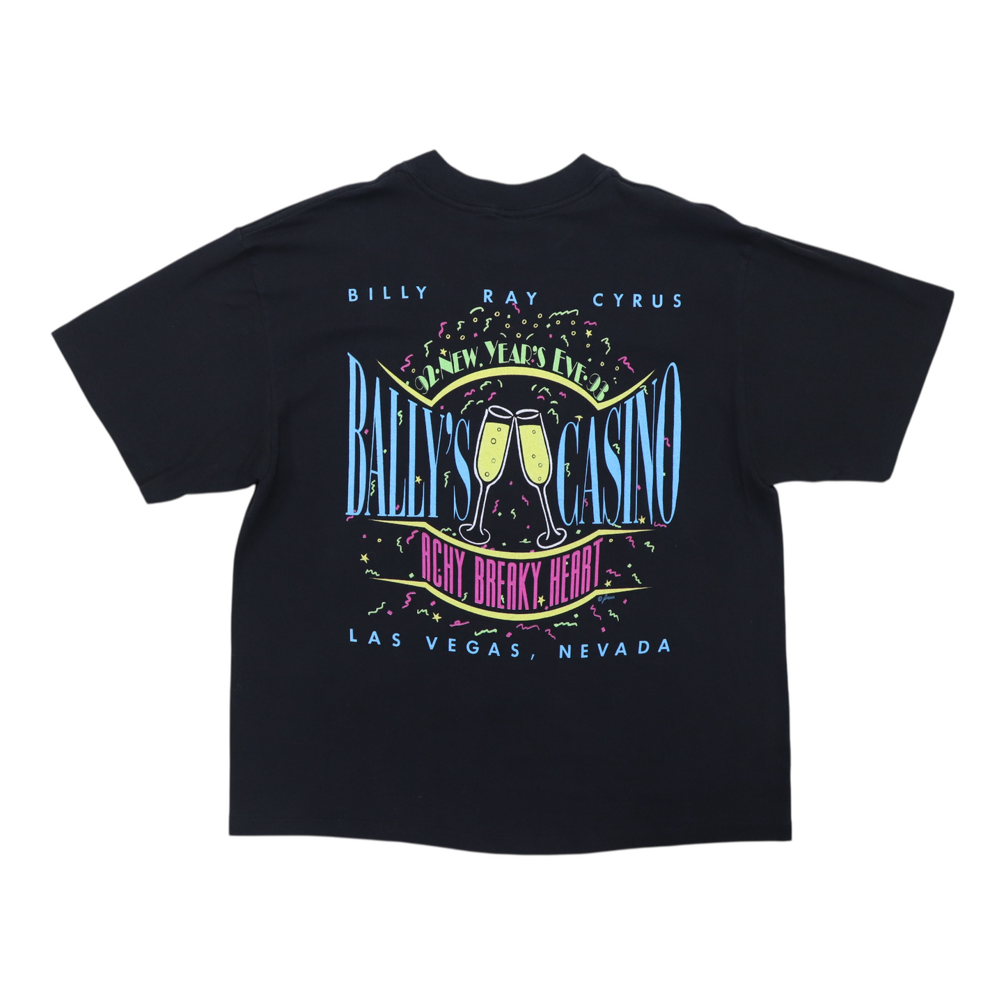 1992 Billy Ray Cyrus Some Gave All NYE Concert Shirt