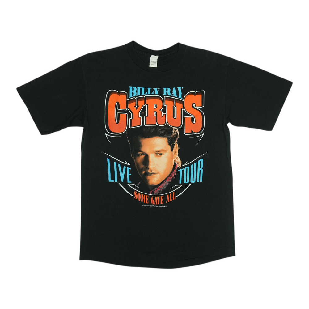 1992 Billy Ray Cyrus Some Gave All Tour Shirt