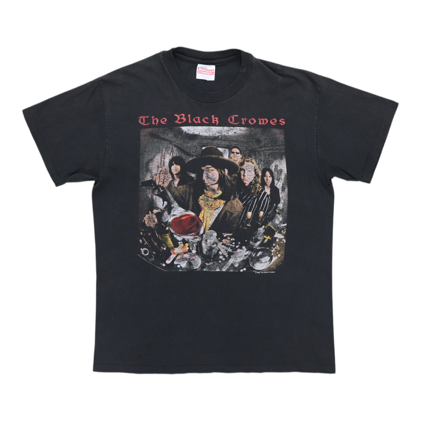 1992 Black Crowes High As The Moon Tour Shirt
