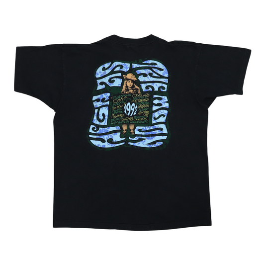 1992 Black Crowes High As The Moon Tour Shirt Back