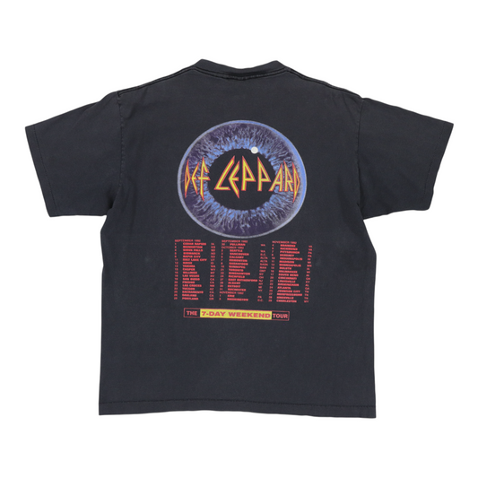 1992 Def Leppard Adrenalize Tour Shirt Back