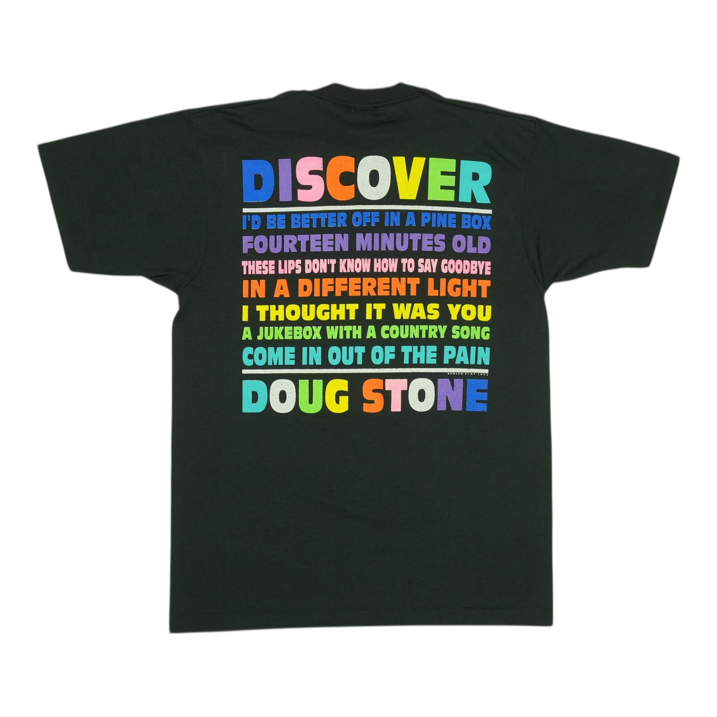 1992 Doug Stones Discover Shirt