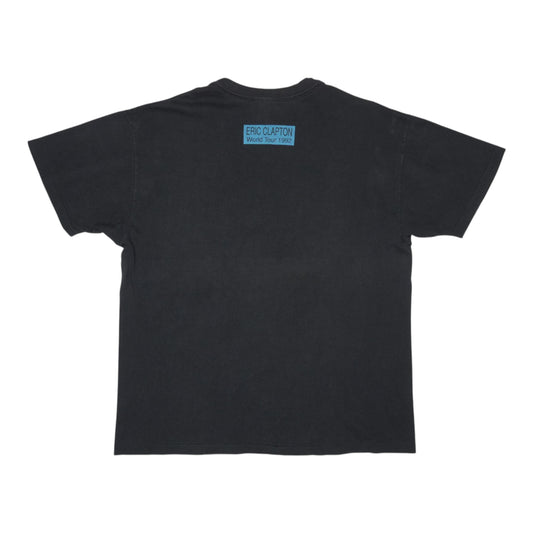 1992 Eric Clapton World Tour Shirt Back