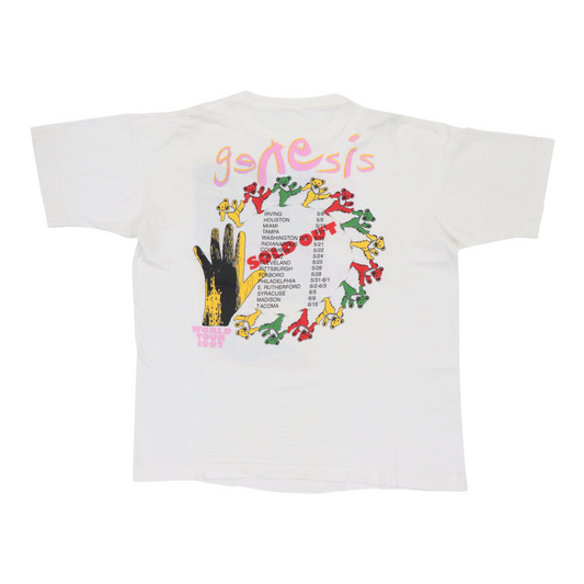 1992 Genesis Grateful Dead Tour Shirt Back