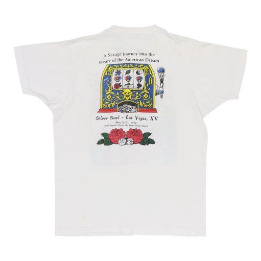 1992 Grateful Dead Fear and Loathing Las Vegas Concert Shirt Back