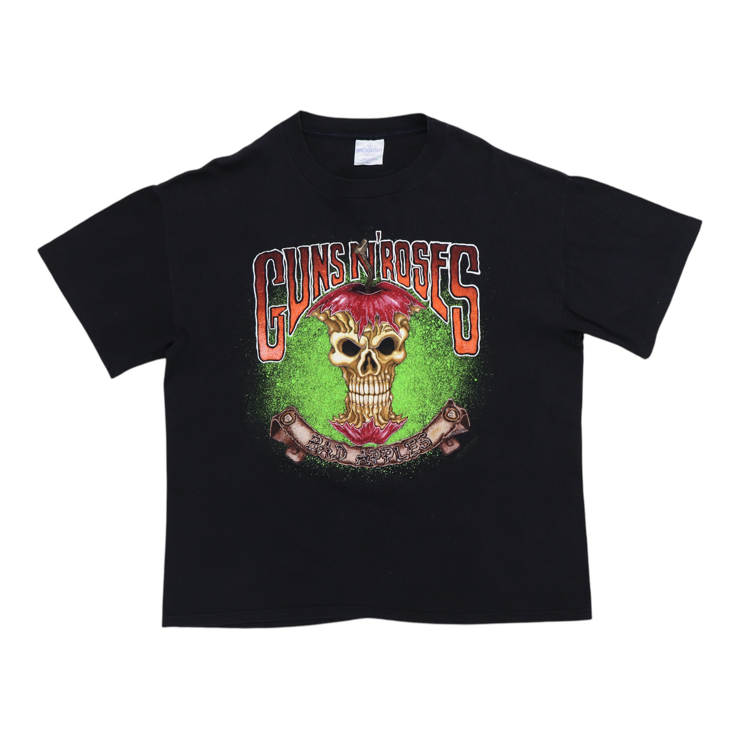 1992 Guns N Roses Bad Apple Use Your Illusion Tour Shirt