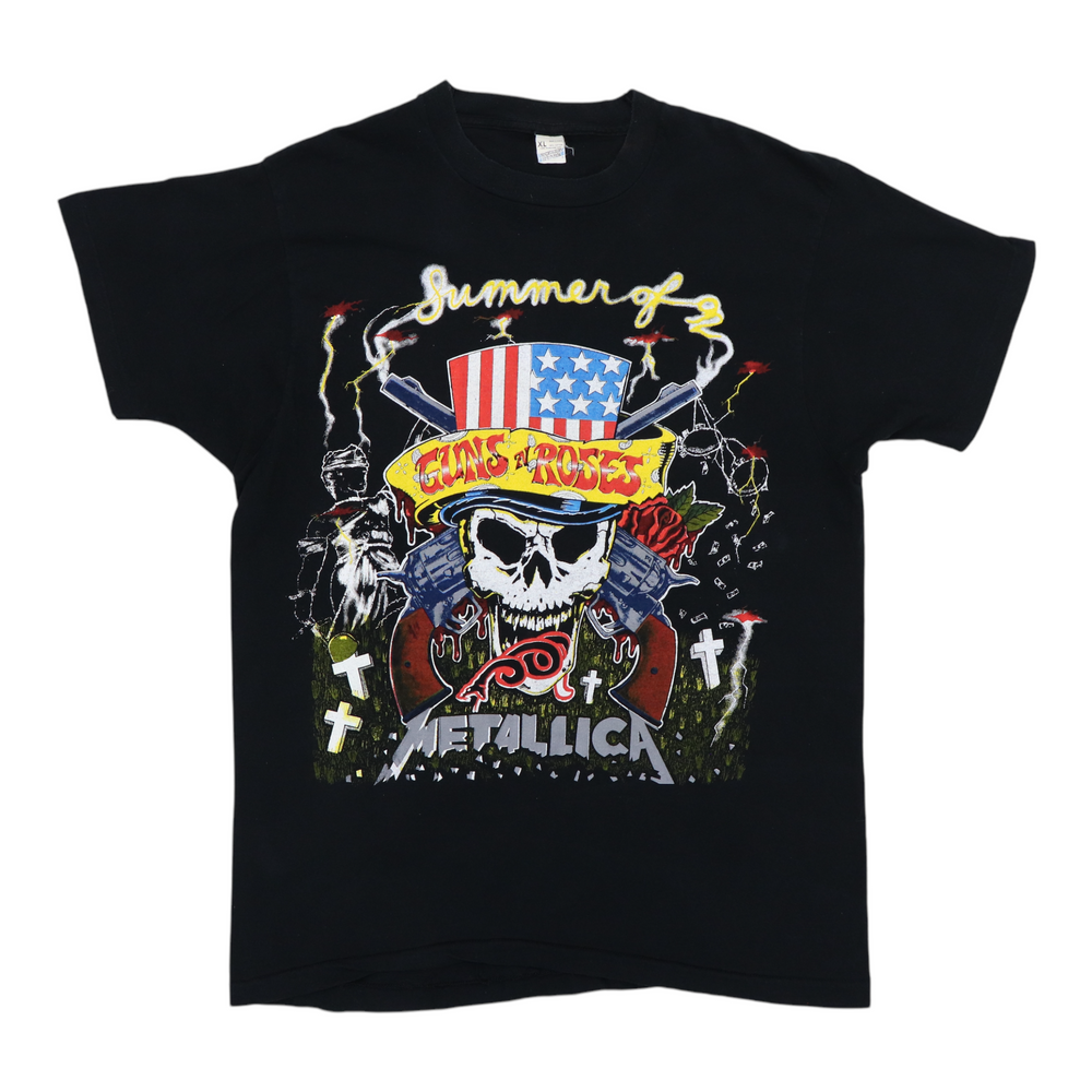 1992 Guns N Roses Summer Of 92 Tour Shirt