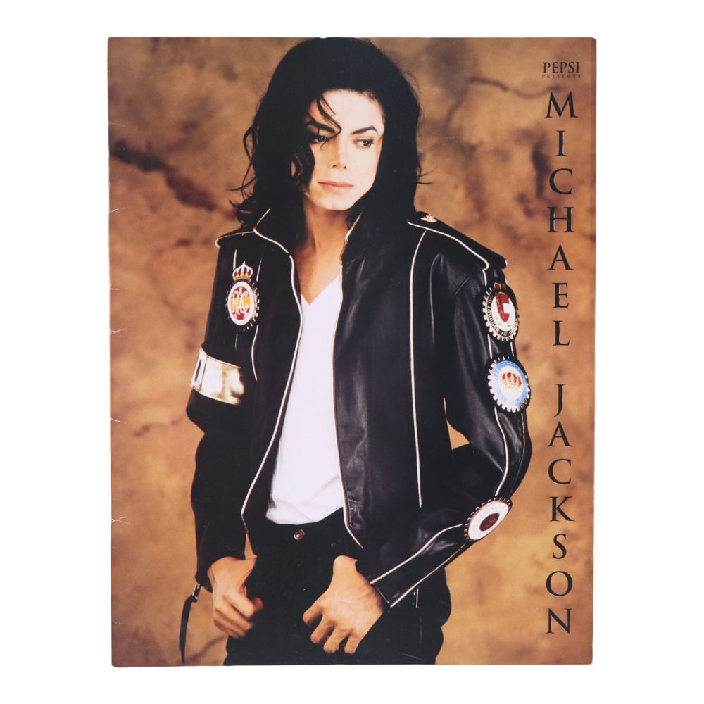 1992 Michael Jackson Dangerous Tour Program