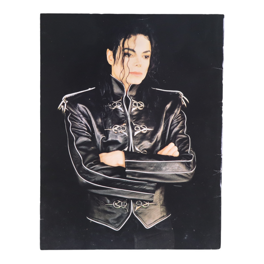 1992 Michael Jackson Dangerous Tour Program Back
