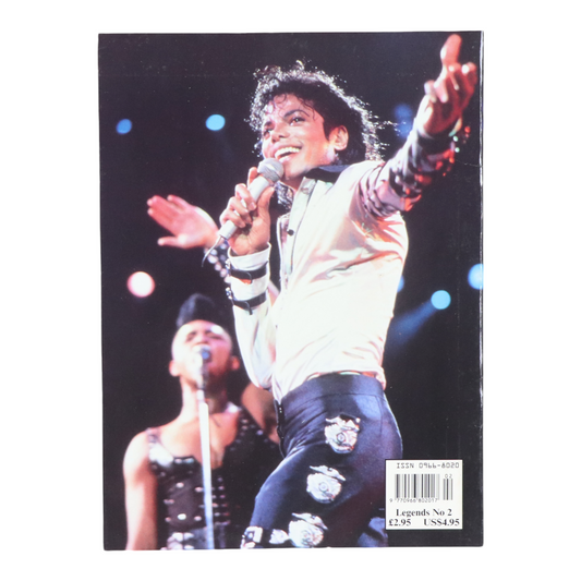 1992 Michael Jackson Legends Magazine Back