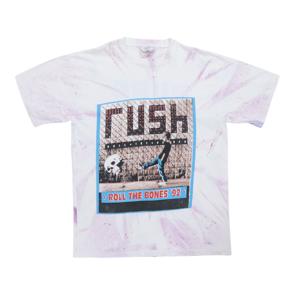 1992 Rush Roll The Bones Pure Fuckin Rock Concert Shirt