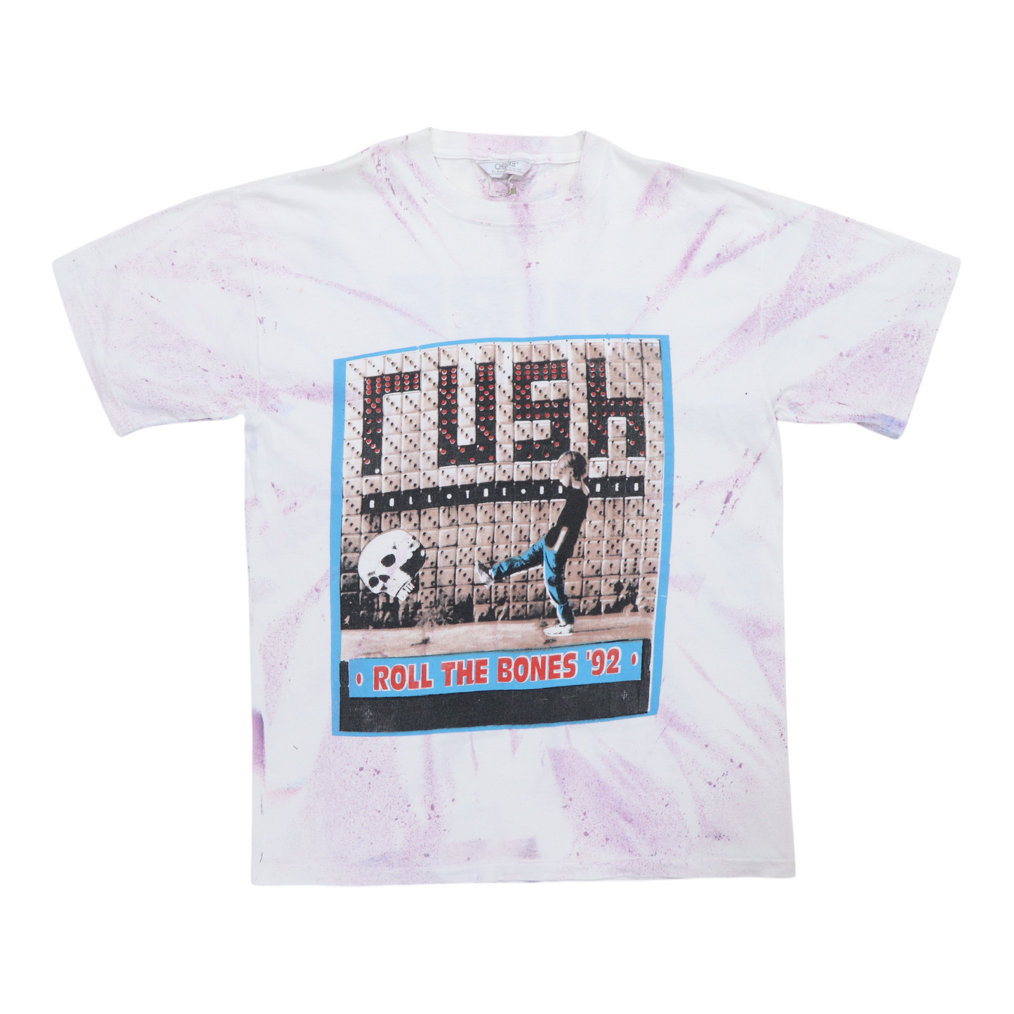 1992 Rush Roll The Bones Pure Fuckin Rock Concert Shirt