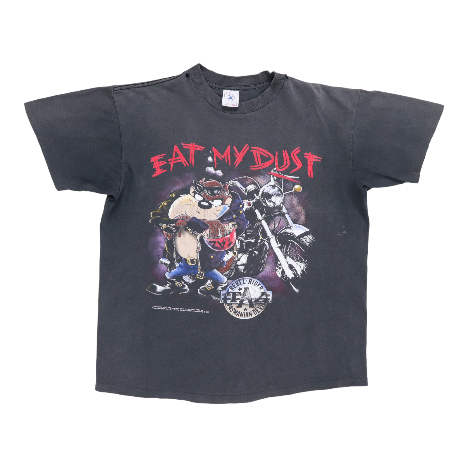 1992 Taz Eat My Dust Warner Brothers Shirt | Authentic Vintage Tee