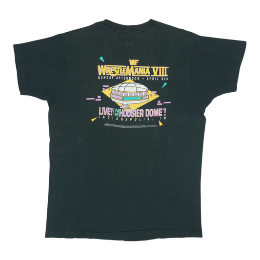 1992 Wrestlemania WWF Shirt Back