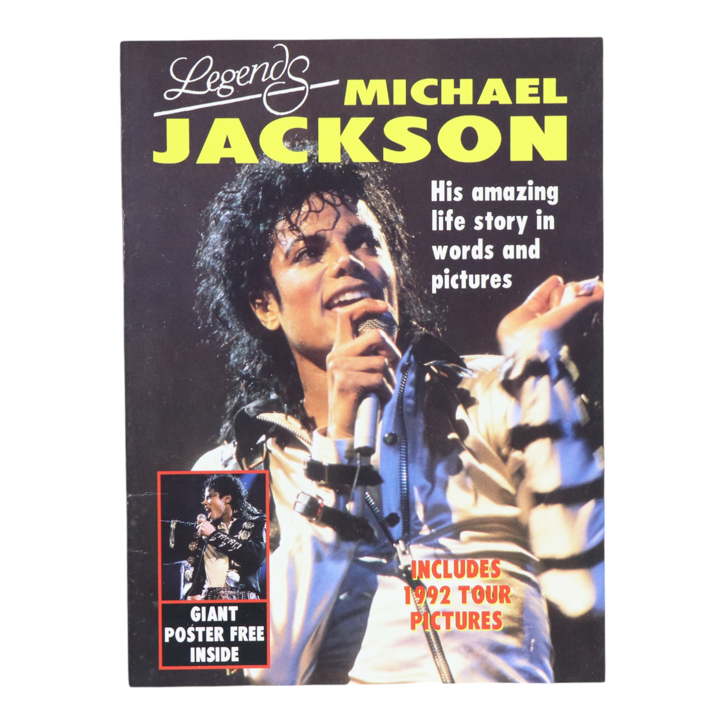1992 Michael Jackson Legends Magazine
