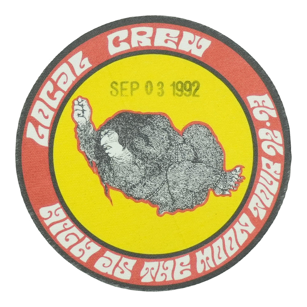 1992 The Black Crowes High as the Moon Tour Local Crew Backstage Pass front