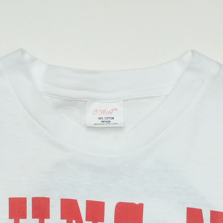 1992 Guns N Roses Faith No More Tour Shirt Detail 1