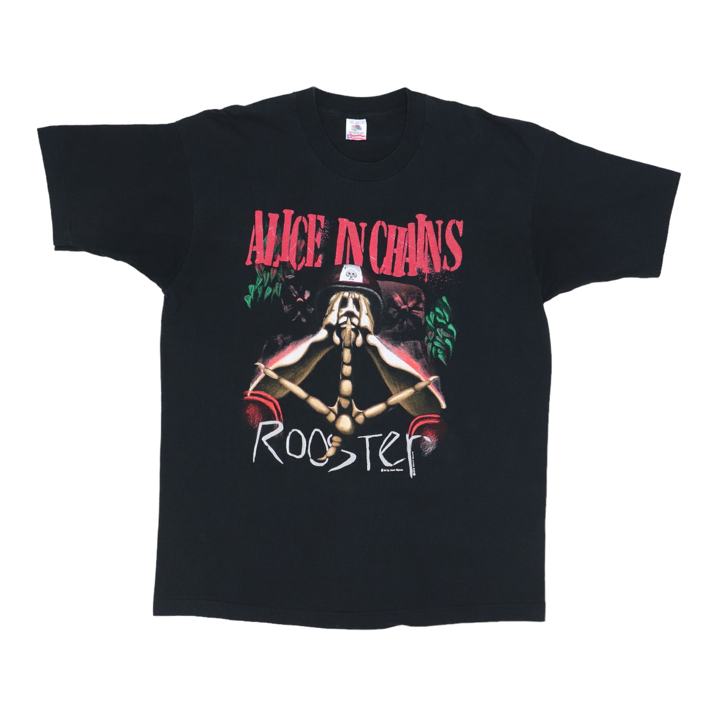 1993 Alice In Chains Rooster Shirt