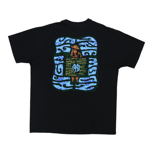1993 Black Crowes High As The Moon Tour Shirt Back