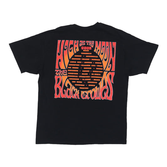 1993 Black Crowes High As The Moon Tour Shirt Back