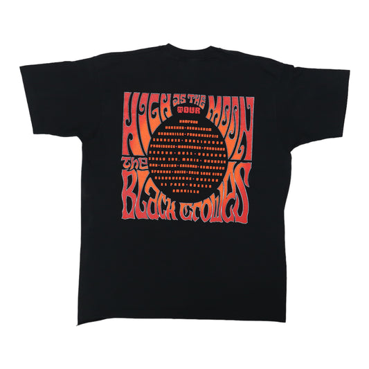 1993 Black Crowes High As The Moon Tour Shirt Back