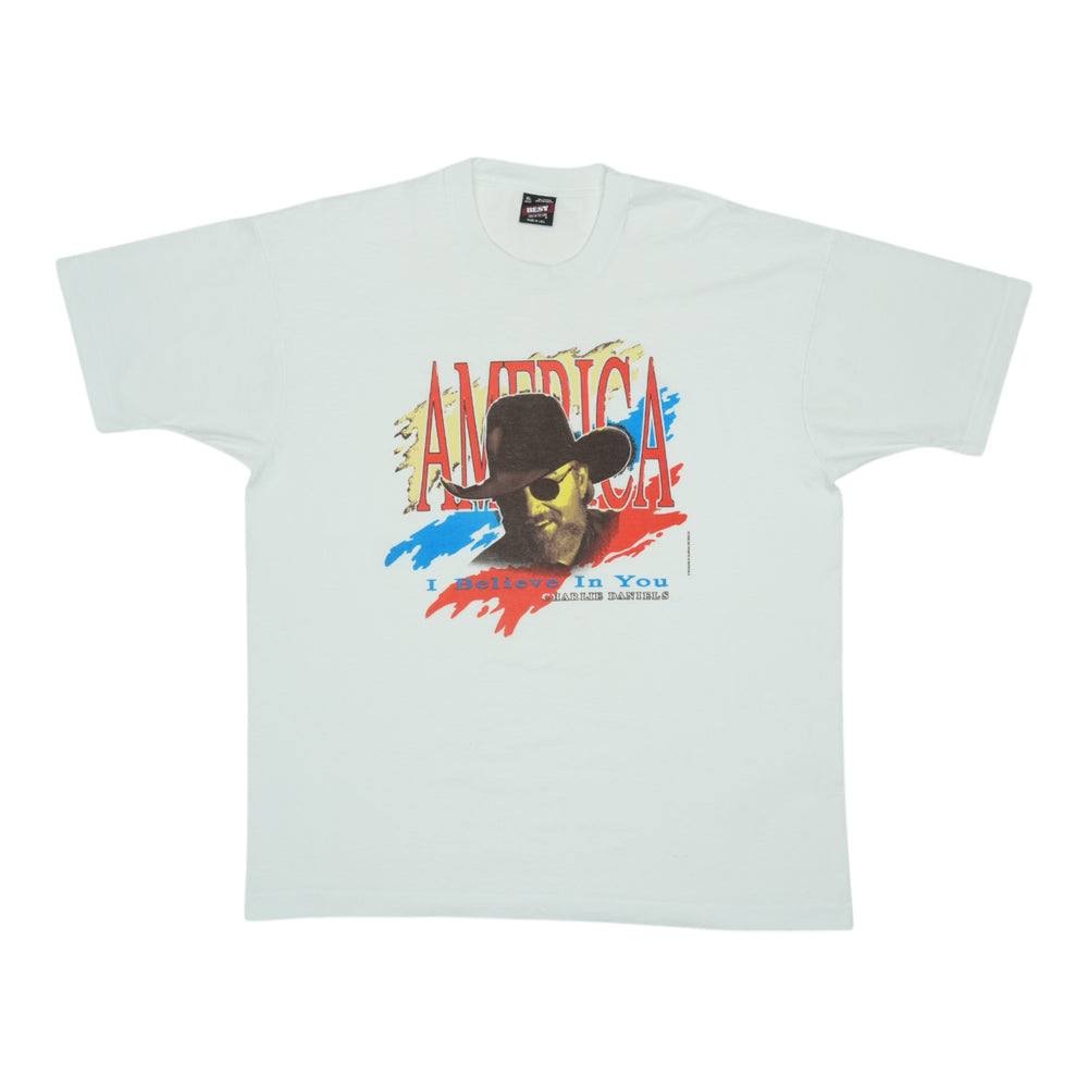 1993 Charlie Daniels Band I Believe In You Shirt