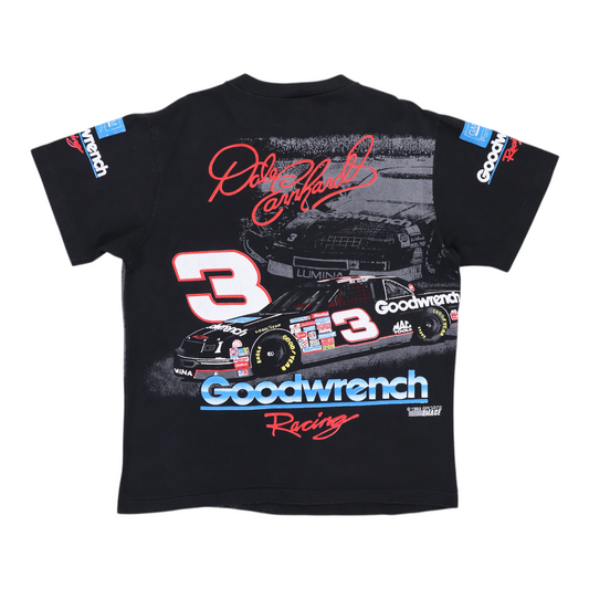 1993 Dale Earnhardt Nascar All Over Print Shirt Back