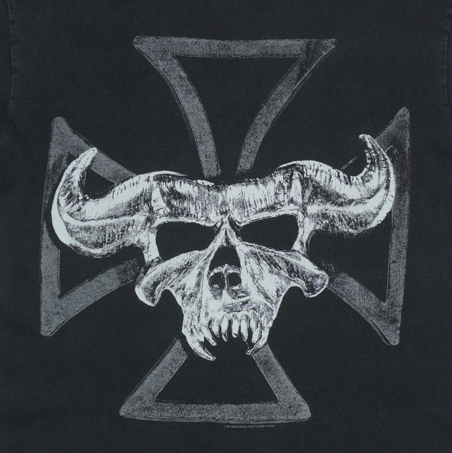 1993 Danzig Thrall Demonsweatlive Shirt Detail 1