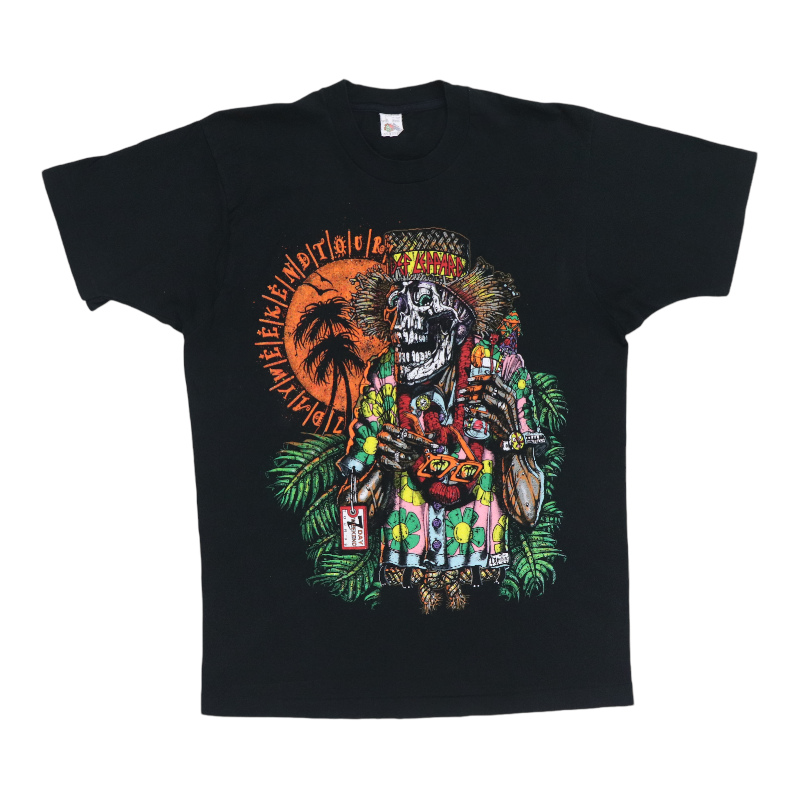 1993 Def Leppard Summer Tour Shirt | Authentic Vintage Tee – WyCo