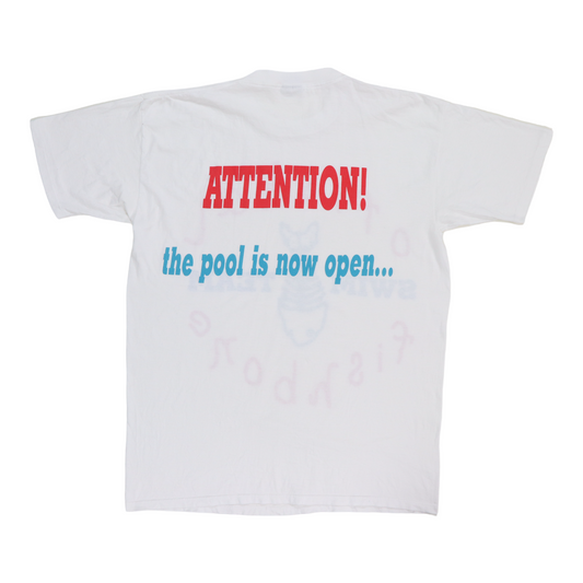 1993 Fishbone Swim Team Shirt Back