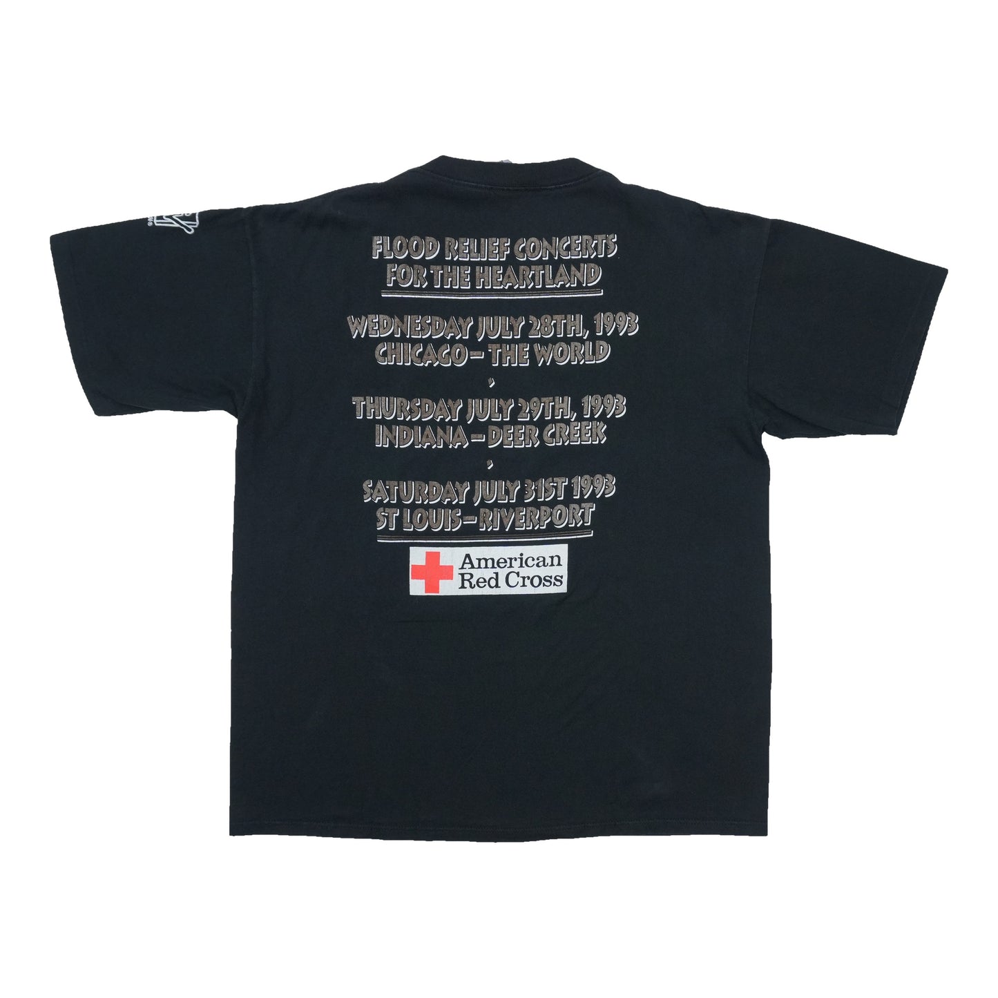 1993 Flood Relief Concerts For The Heartland Shirt