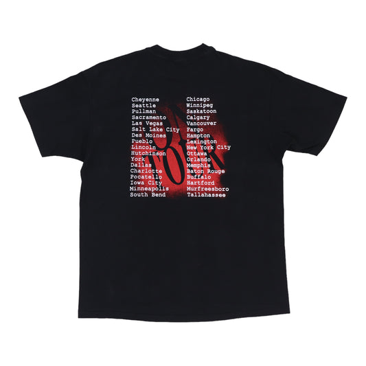 1993 Garth Brooks On Tour Shirt Back