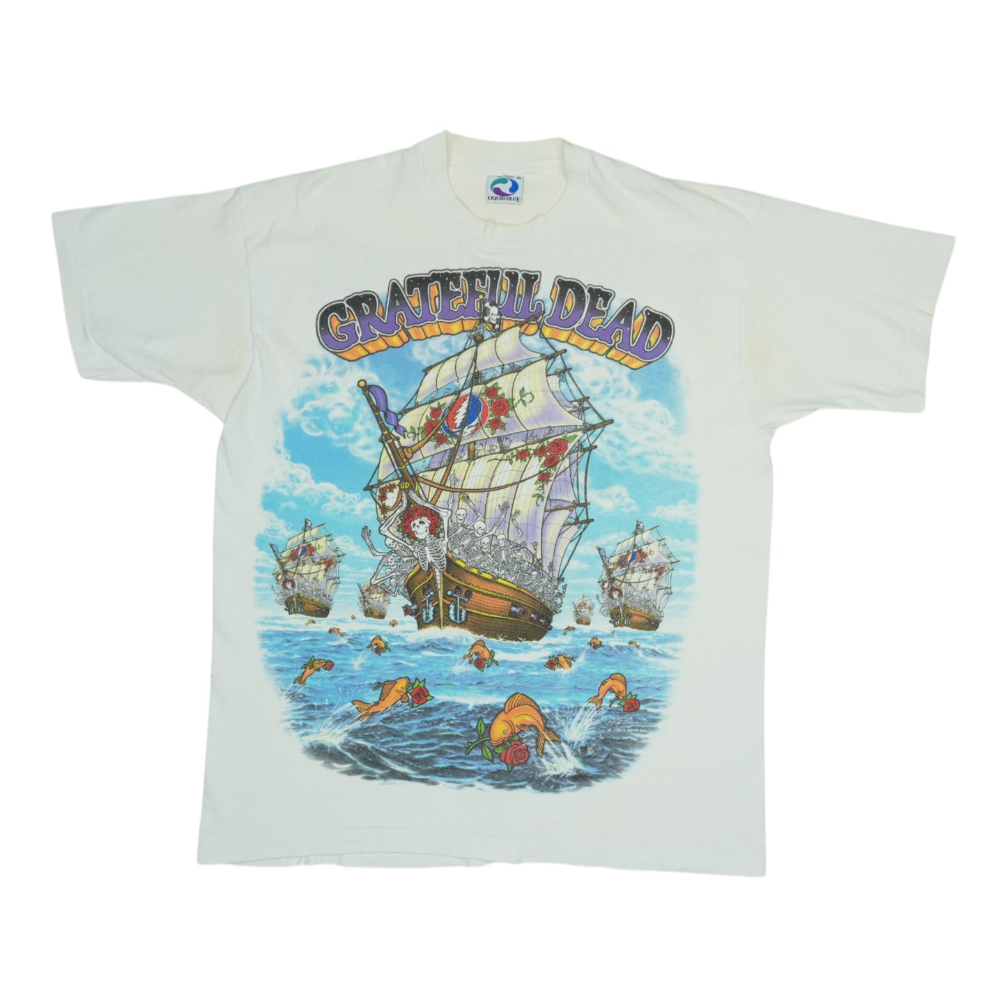 1993 Grateful Dead Ship Of Fools Tour Shirt