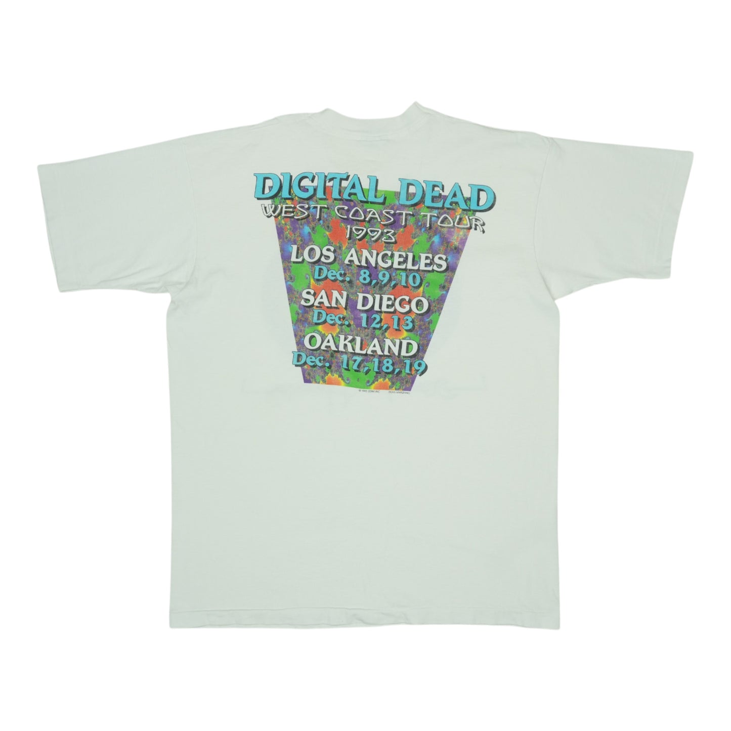 1993 Grateful Dead Steal Your Fractal Tour Shirt