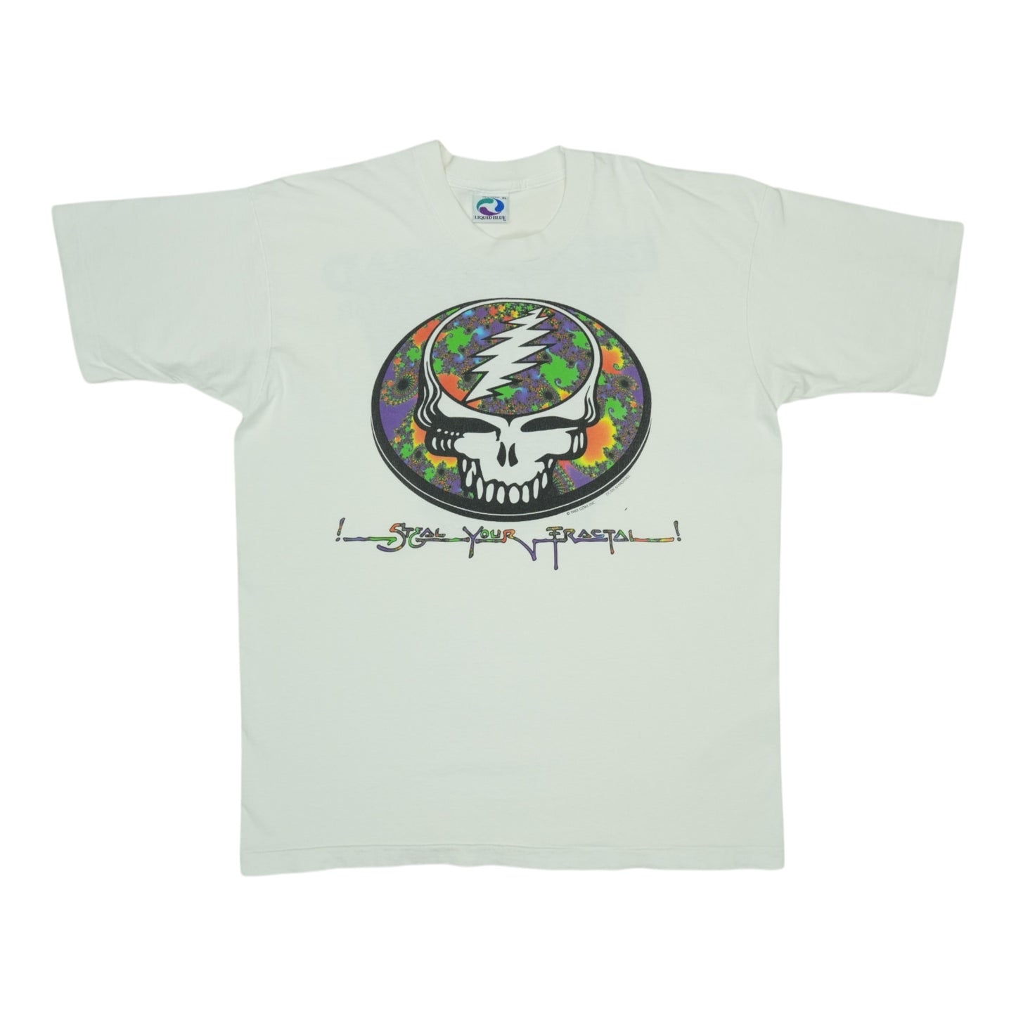 1993 Grateful Dead Steal Your Fractal Tour Shirt