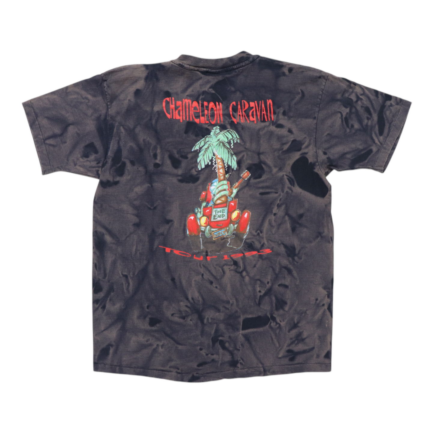 1993 Jimmy Buffett Chameleon Caravan Crew Tour Shirt