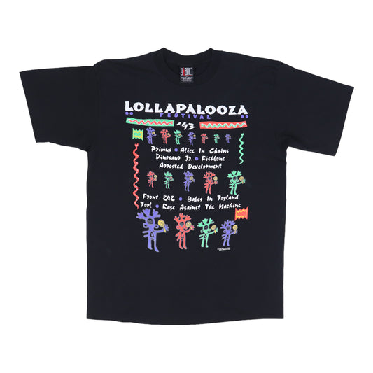 1993 Lollapalooza Festival Tour Shirt